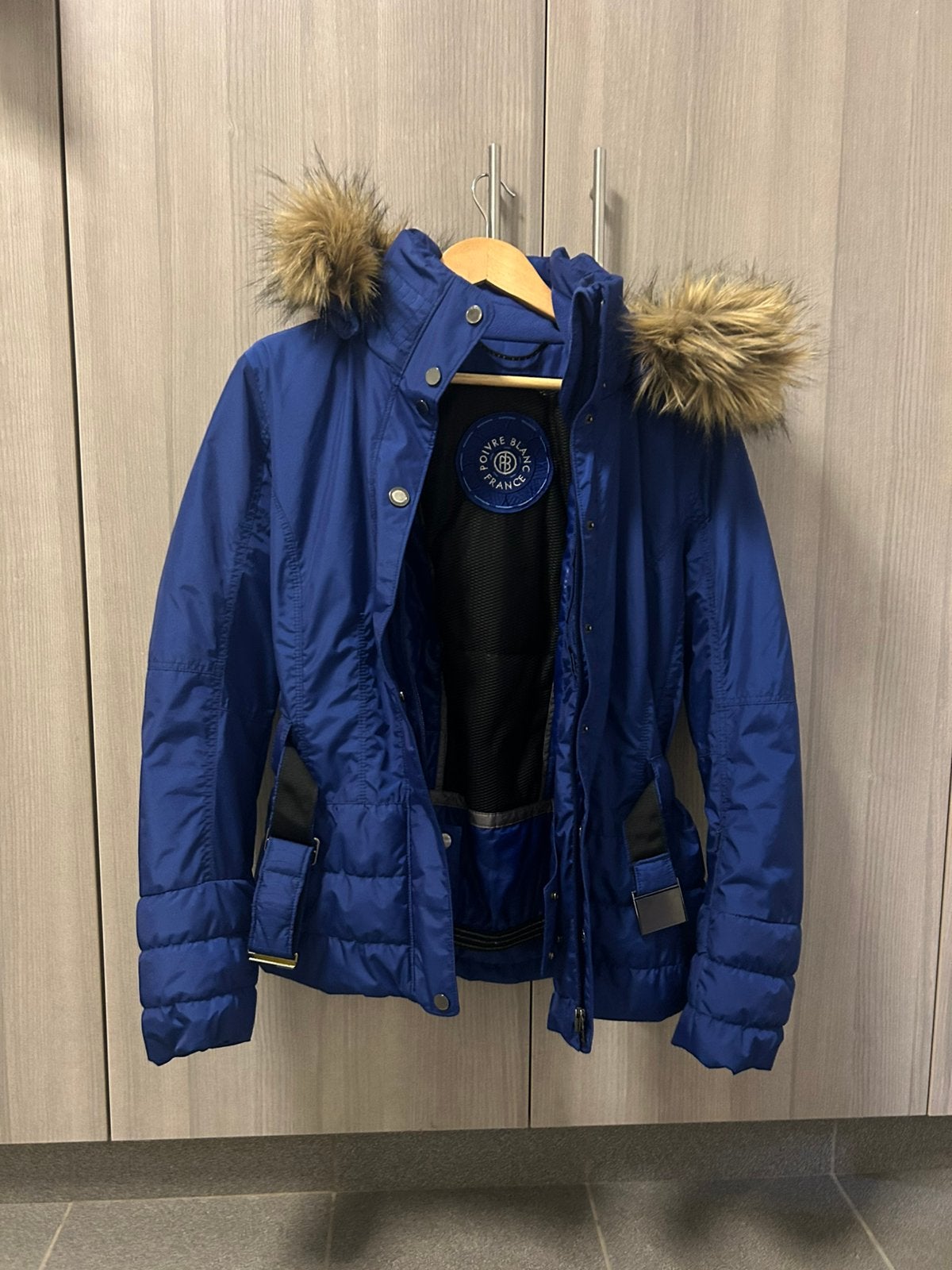 Poivre Blanc dames ski-/winterjas – blauw, Kleding | Dames, Wintersportkleding, Ophalen of Verzenden, Zo goed als nieuw, Maat 38/40 (M)