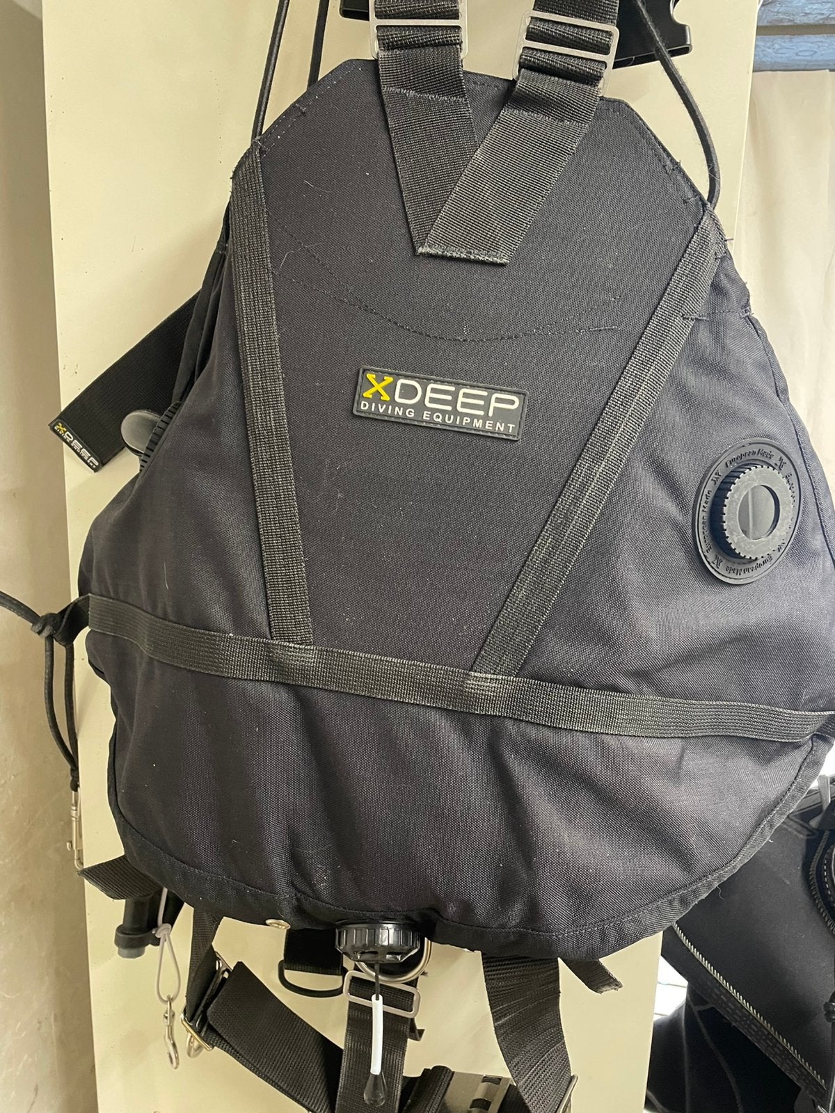 Sidemount trimvest xdeep, Watersport en Boten, Duiken, Ophalen of Verzenden, Gebruikt, Trimvest of Wing