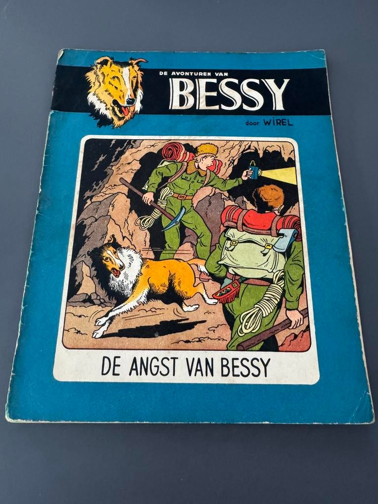 Groot lot Bessy strips (studio Vandersteen) 1950-60, Boeken, Stripverhalen, Meerdere stripboeken, Ophalen of Verzenden, Gelezen