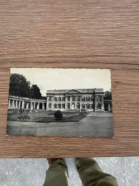 carte postale postcard chateau de Seneffe vu, Ophalen of Verzenden, Gelopen, Henegouwen