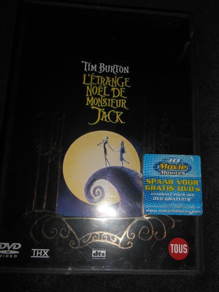 DVD l'étrange noël de Mr jack ( T Burton), Enlèvement ou Envoi