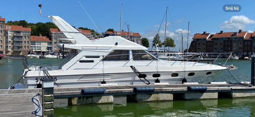 Fairline 43 flybridge jacht, Watersport en Boten, Motorboten en Motorjachten, Gebruikt, Ophalen