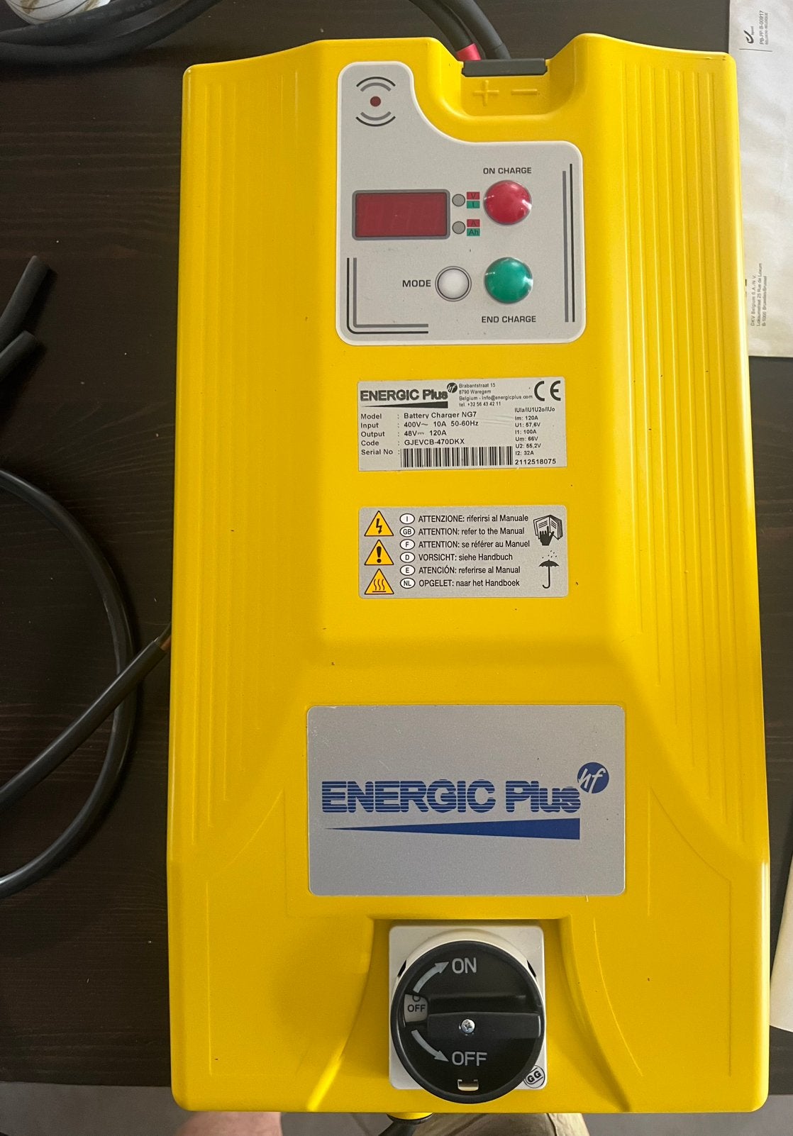 Chargeur energic plus ng7, Enlèvement, Neuf