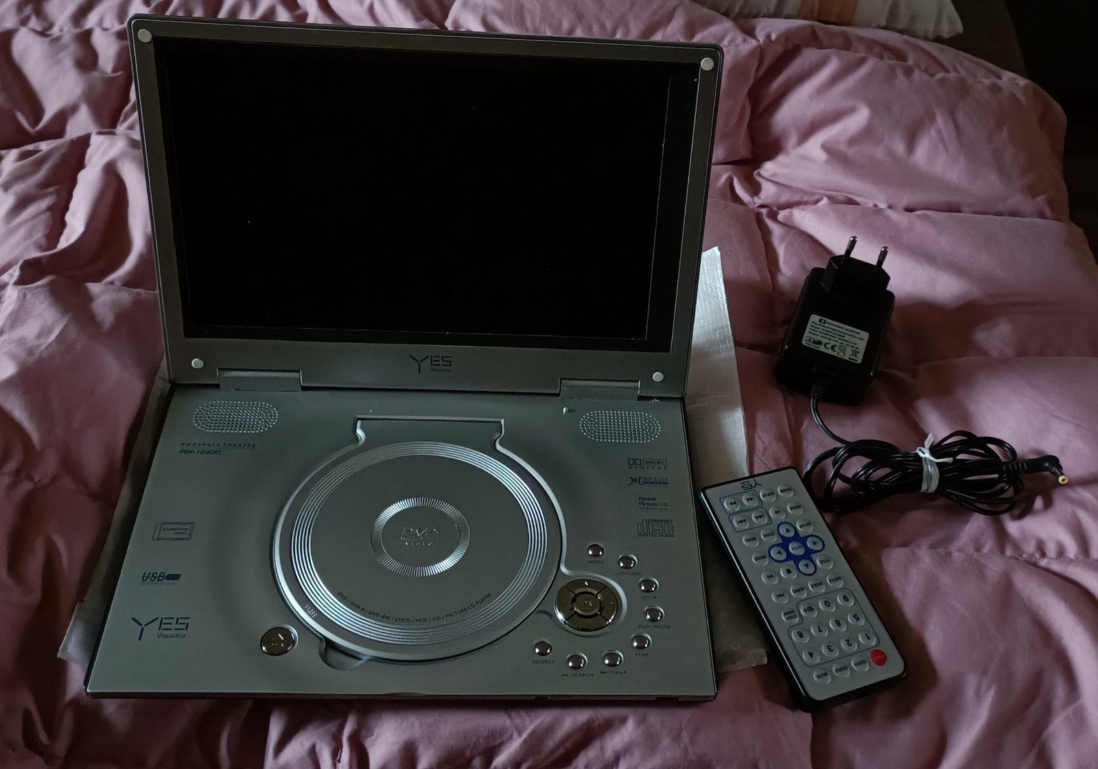 Lecteur DVD portable, Audio, Tv en Foto, DVD spelers, Ophalen, Zo goed als nieuw, Dvd-speler, Draagbaar