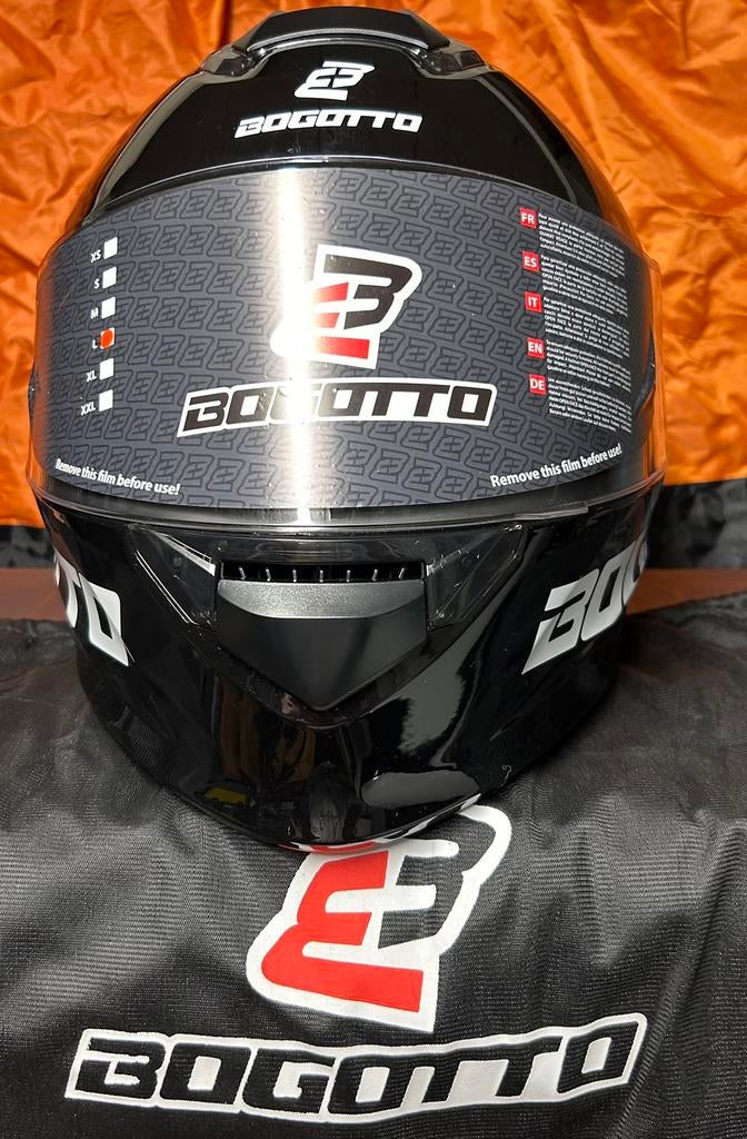 Casque intégral modulable Bogotto, Motos, Enlèvement ou Envoi, L, Casque intégral