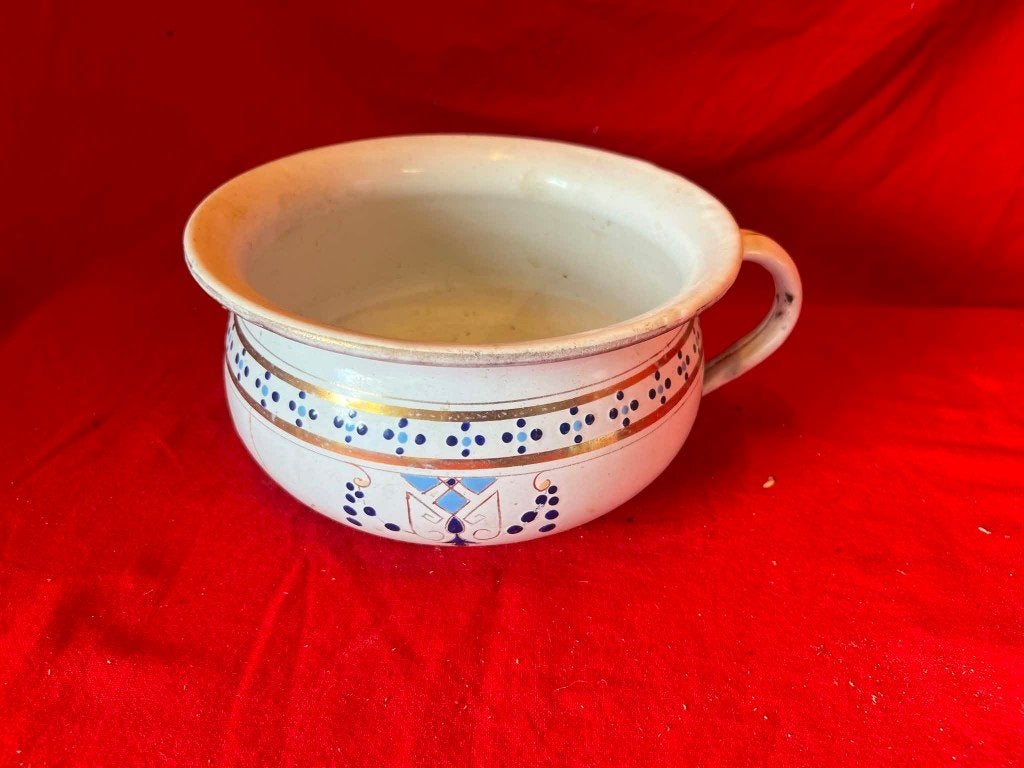 Vintage Email pot ., Antiek en Kunst, Ophalen of Verzenden