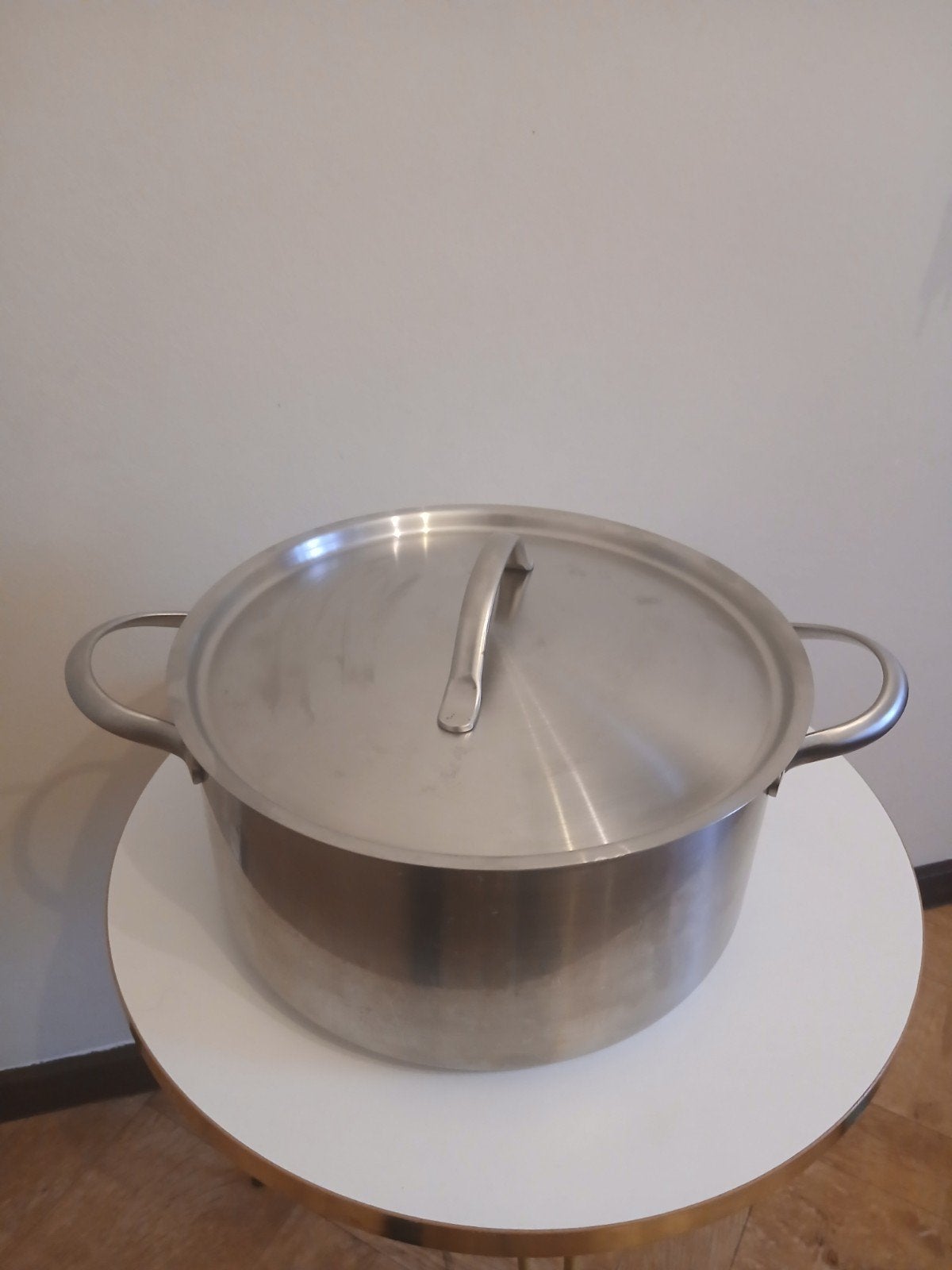 Faitout / Marmite en Inox BEKA 5L avec couvercle, Maison & Meubles, Cuisine | Casseroles & Poêles, Inox, Enlèvement ou Envoi