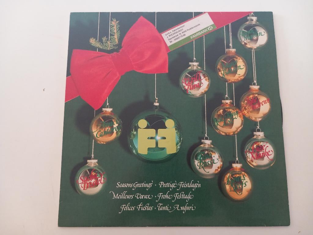 Vinyl LP Seasons Greetings Kerst Kerstmuziek Jazz Soul Pop, Cd's en Dvd's, Ophalen of Verzenden, 12 inch, Jazz