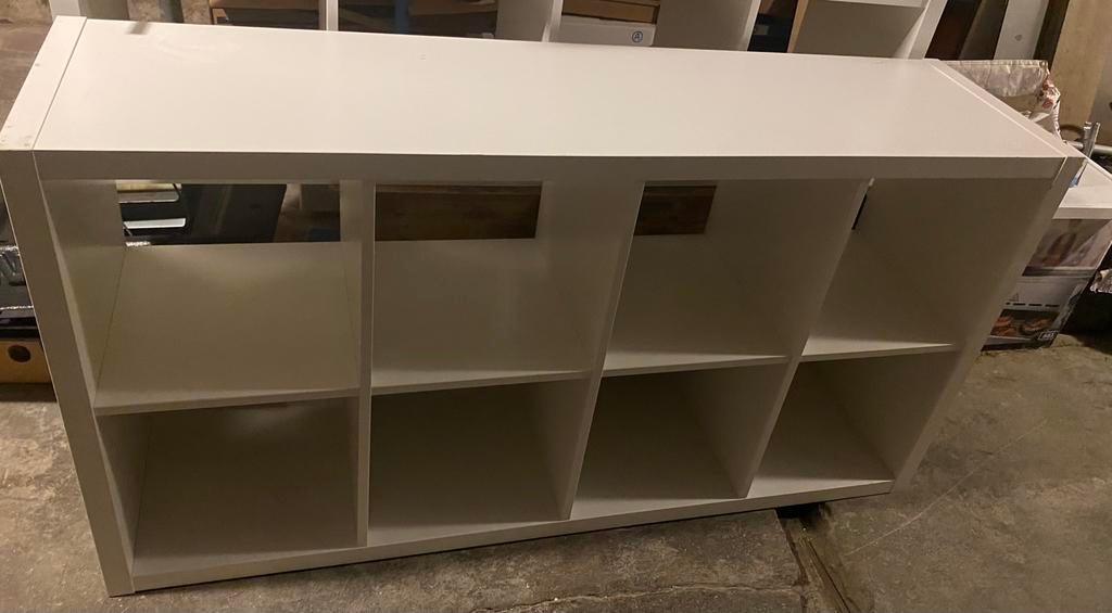 Le de 2 meubles Kallax 8 cases, Enlèvement, Comme neuf