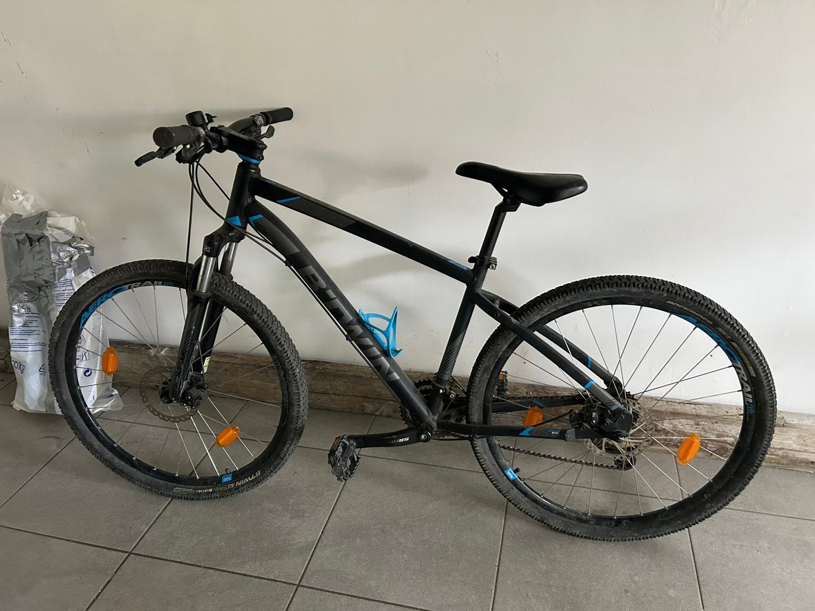Mountainbike rockrider 520 Maat M, Vélos & Vélomoteurs, Vélos | VTT & Mountainbikes, Enlèvement, Utilisé