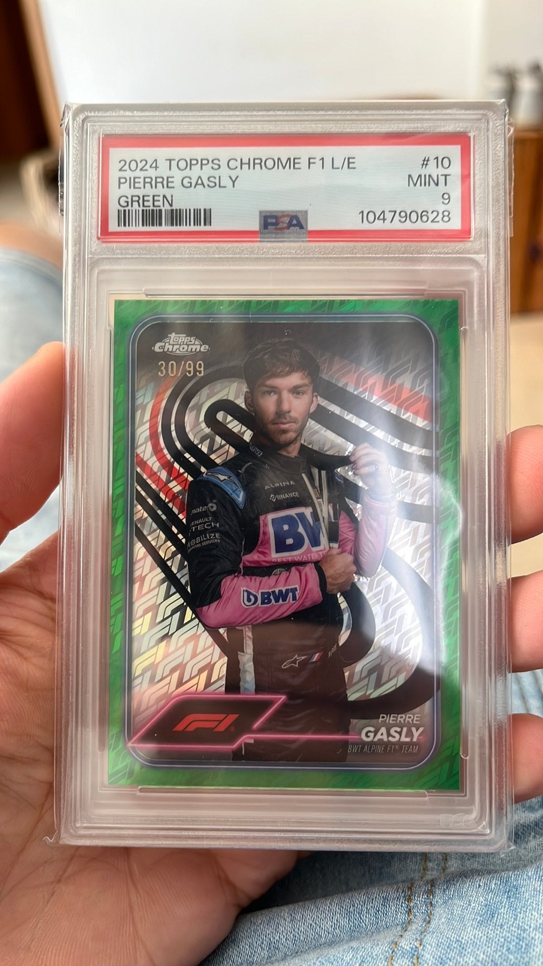 2024 topps chrome f1 pierre gasly, Enlèvement ou Envoi, Comme neuf