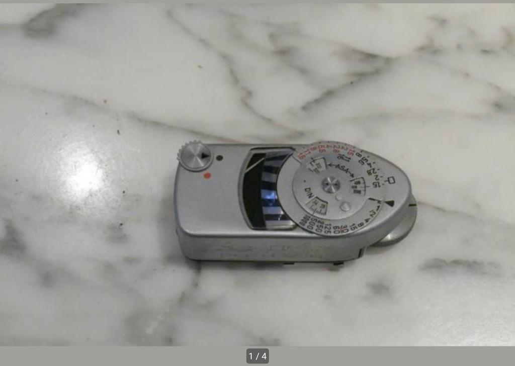 Leica MC lichtmeter nr.50134, Audio, Tv en Foto, Ophalen of Verzenden, Niet werkend, Overige typen