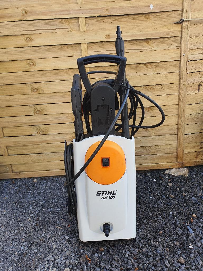 Stihl RE 107 Hogedrukreiniger | 1700 W | 120 bar heel goede, Tuin en Terras, Ophalen, Stilh, Met autostop en -start, Zo goed als nieuw