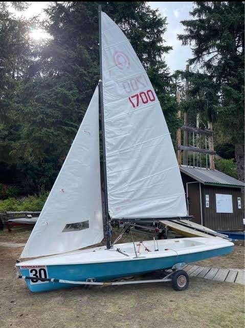 Recherché : voilier Tasar (laser 2 places), Sports nautiques & Bateaux, Autres carburants, Laser, Comme neuf, 2 m