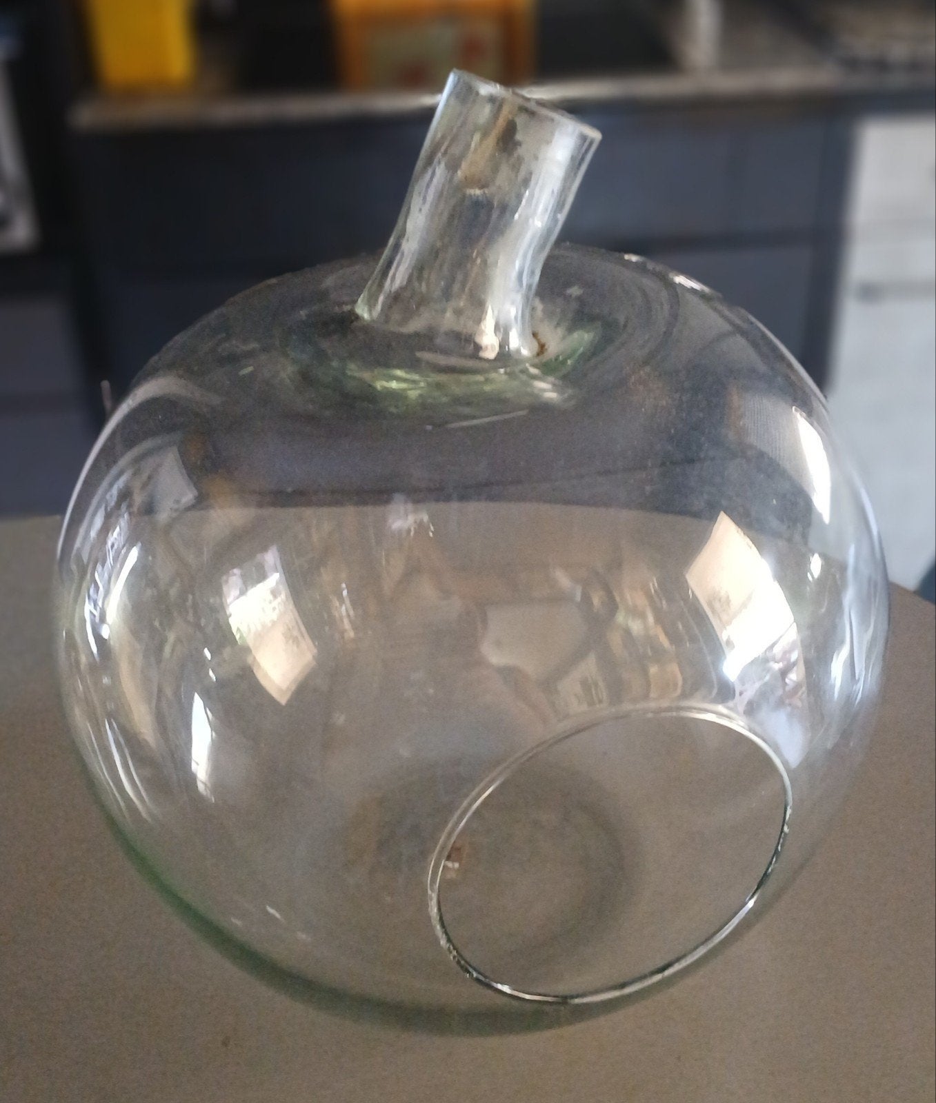 pomme pour plantes succulentes, Verre, Enlèvement, Comme neuf, 60 cm