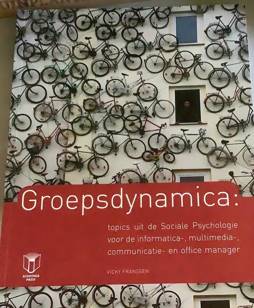 Groepsdynamica: topics uit de Sociale Psychologie voor de in, Enlèvement