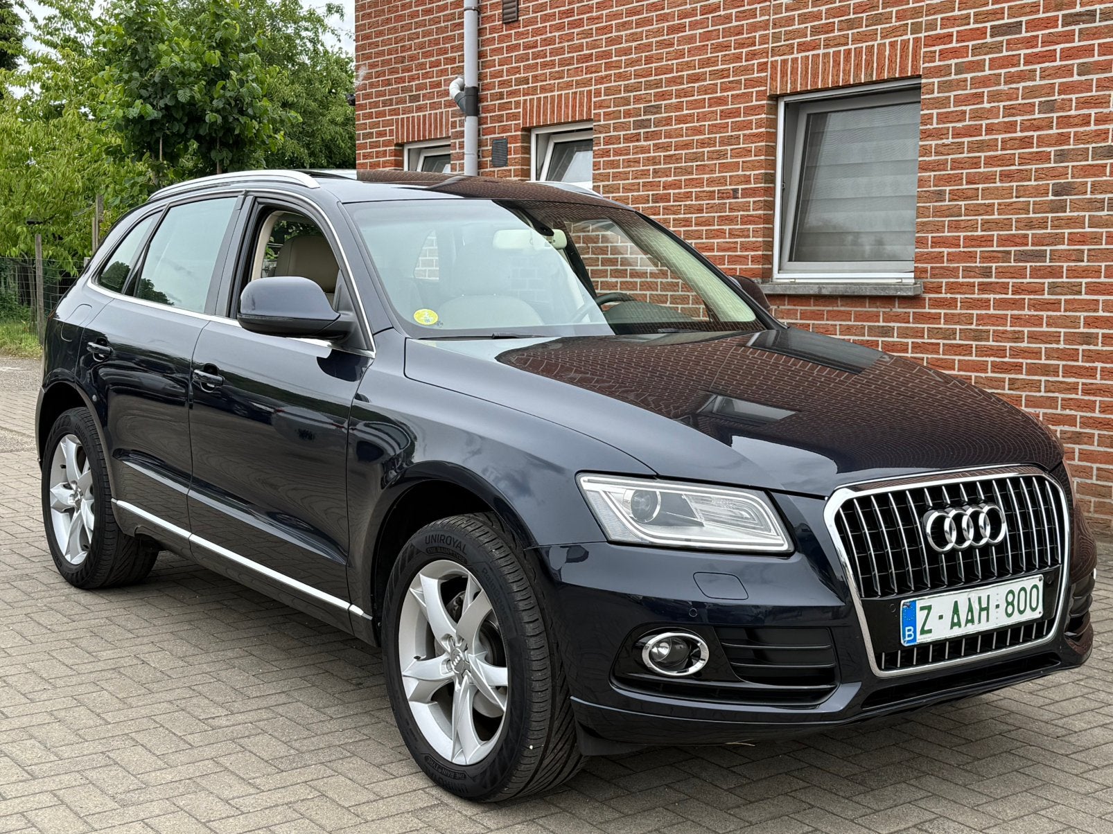 Audi Q5 2.0tdi Qauttro diesel manueel pano leder navi, Auto's, Audi, Euro 5, Q5, Leder, Bedrijf