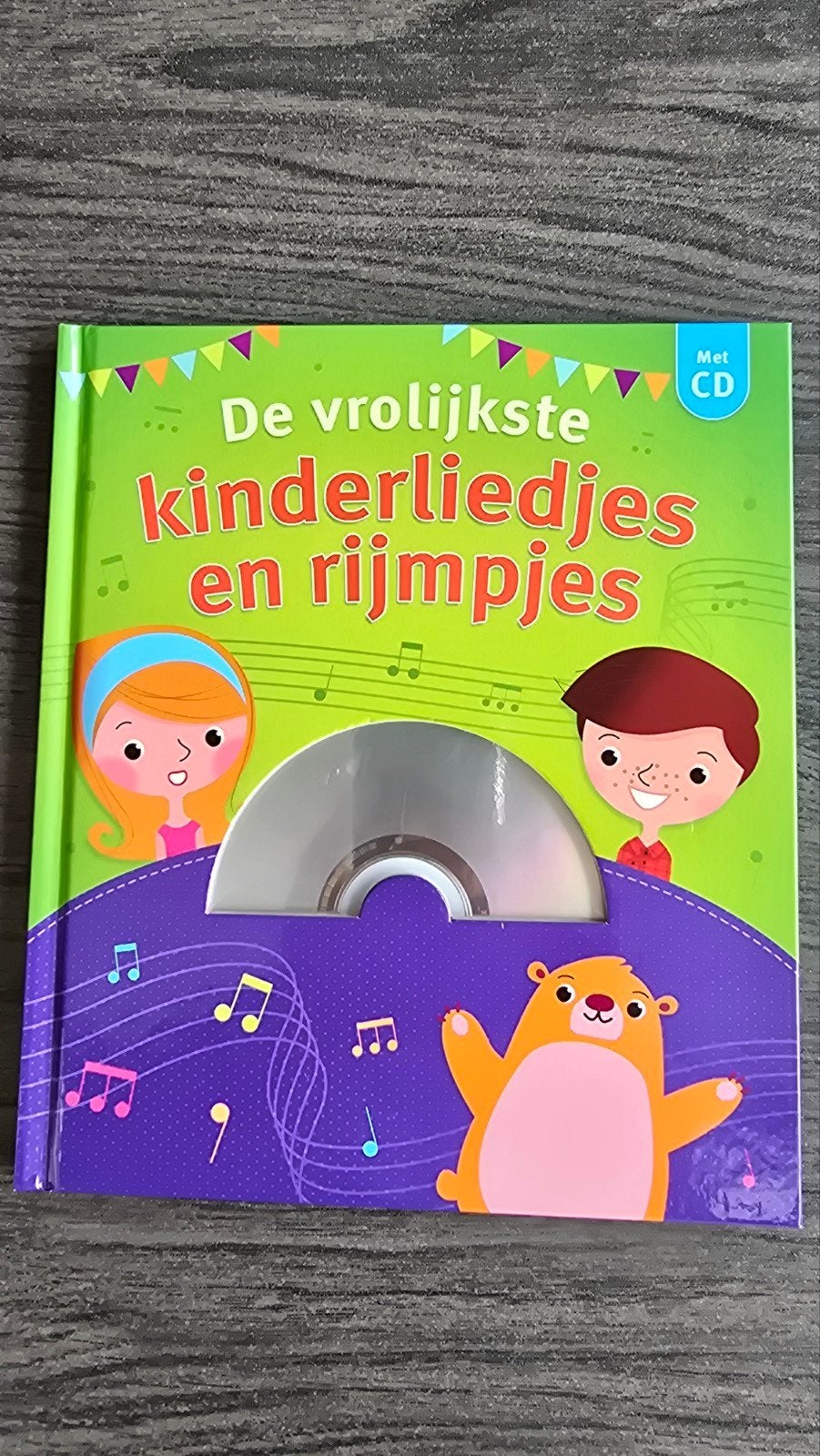 De vrolijkste kinderliedjes en rijmpjes. Met CD., Ophalen of Verzenden
