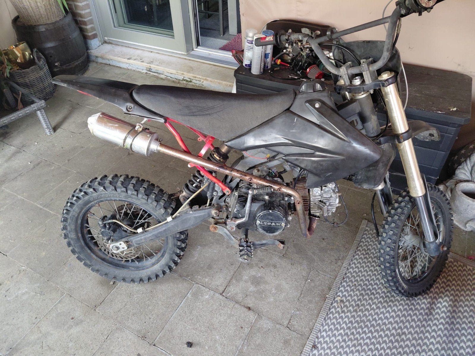 pitbike 125 cc, Vélos & Vélomoteurs, Mini Bikes, Midi Bikes & Pit Bikes, Enlèvement, Pit Bike