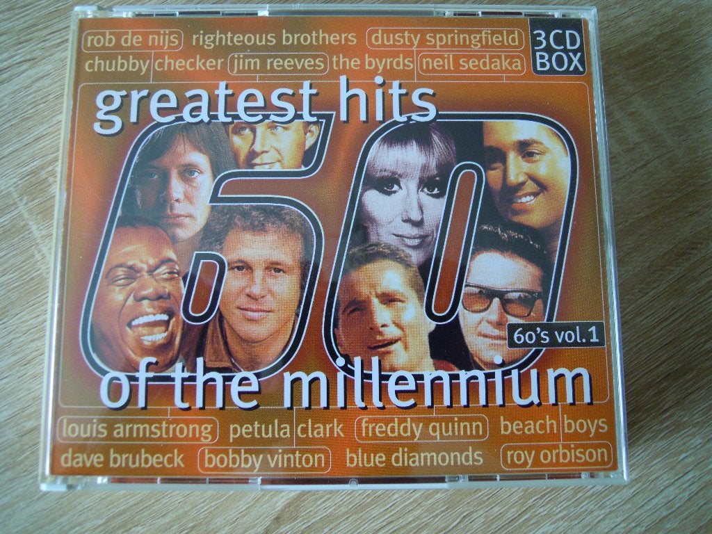 greatest hits of themillennium 60's vol.1 (3cd box), Cd's en Dvd's, Cd's | Verzamelalbums, Ophalen of Verzenden, Zo goed als nieuw