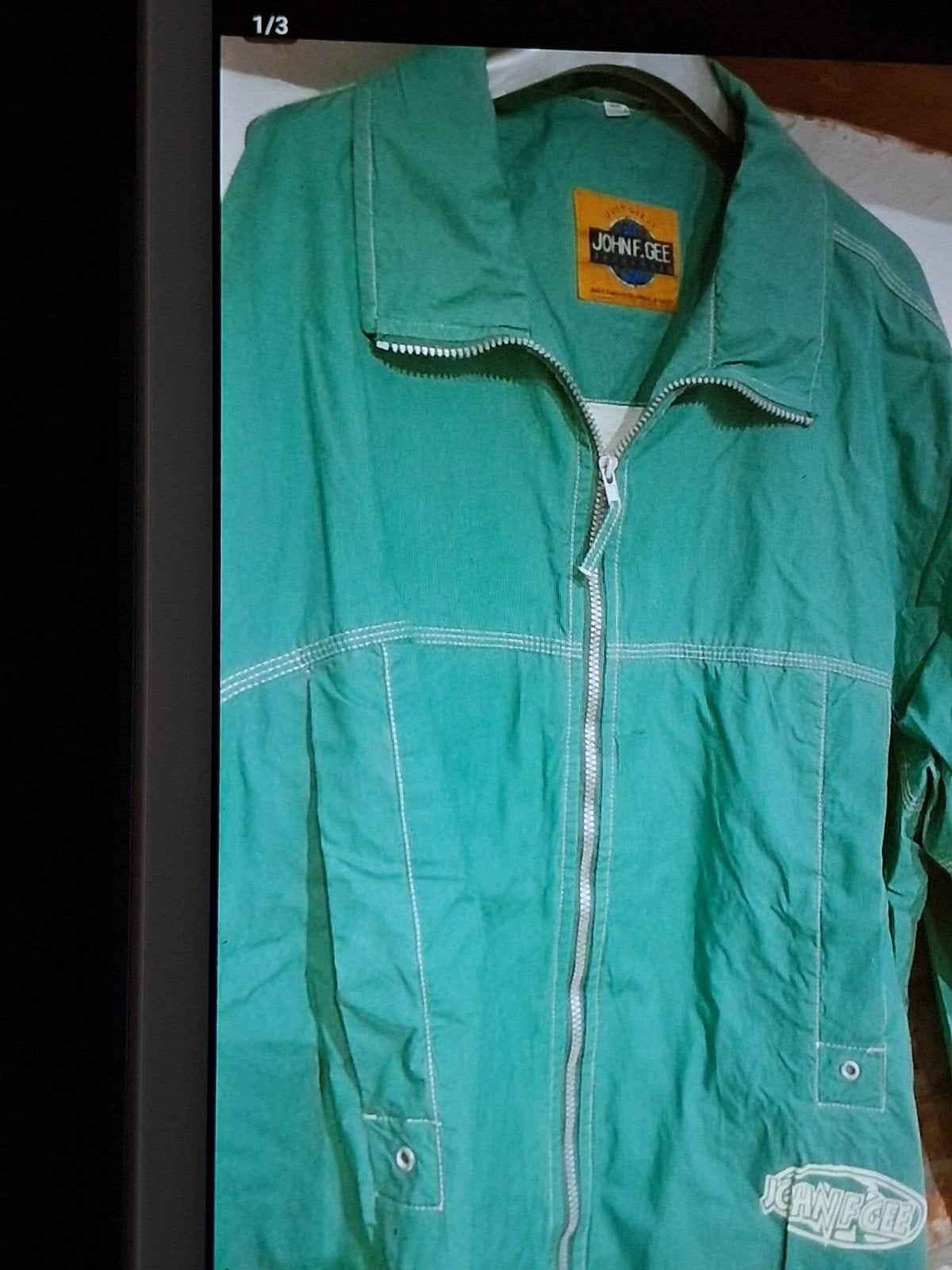 Nieuw - Middelgroene jas maat 52/54⁰, Ophalen of Verzenden, Nieuw, Maat 52/54 (L), Groen