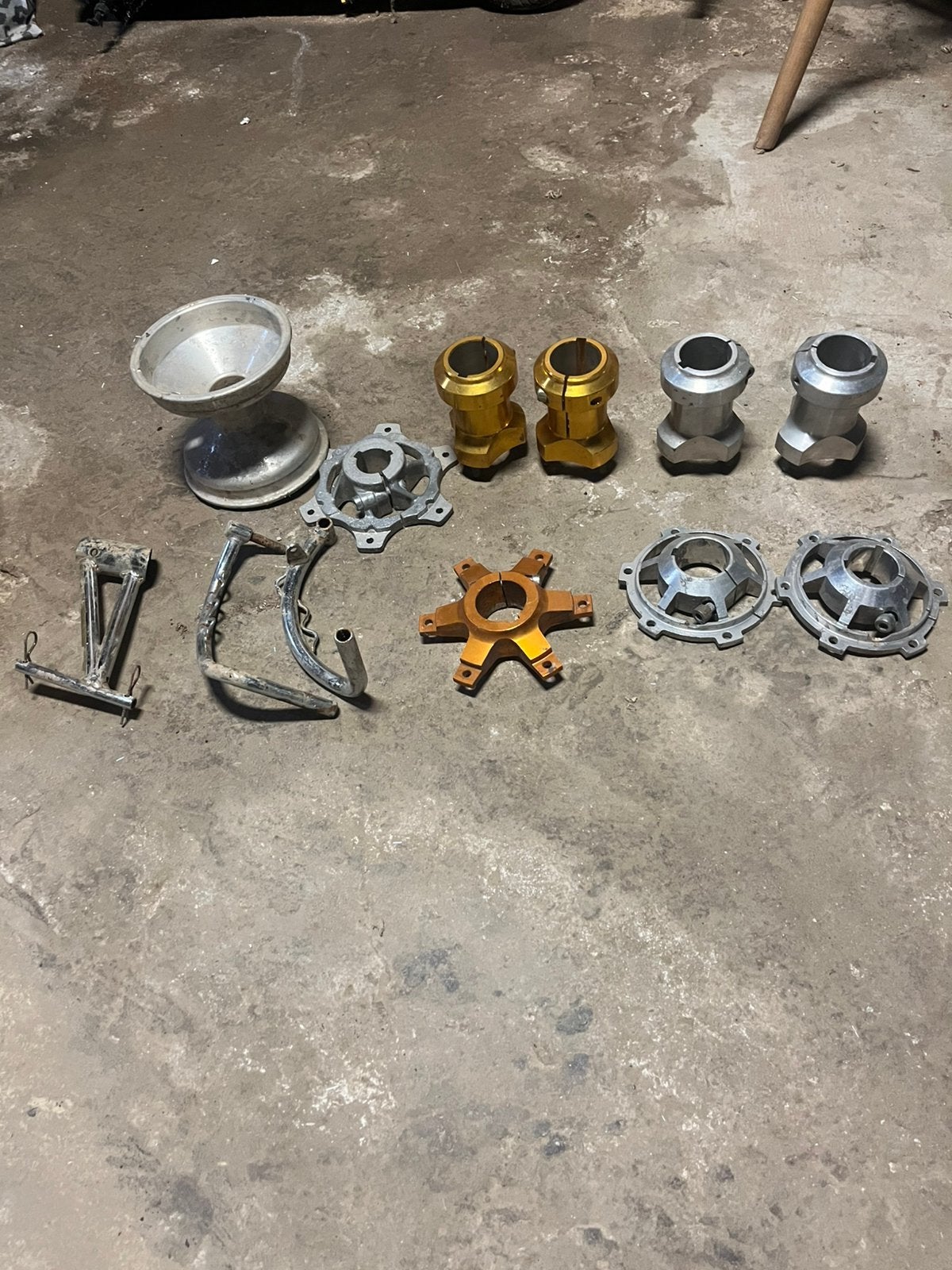 Pièces pour karting, Enlèvement