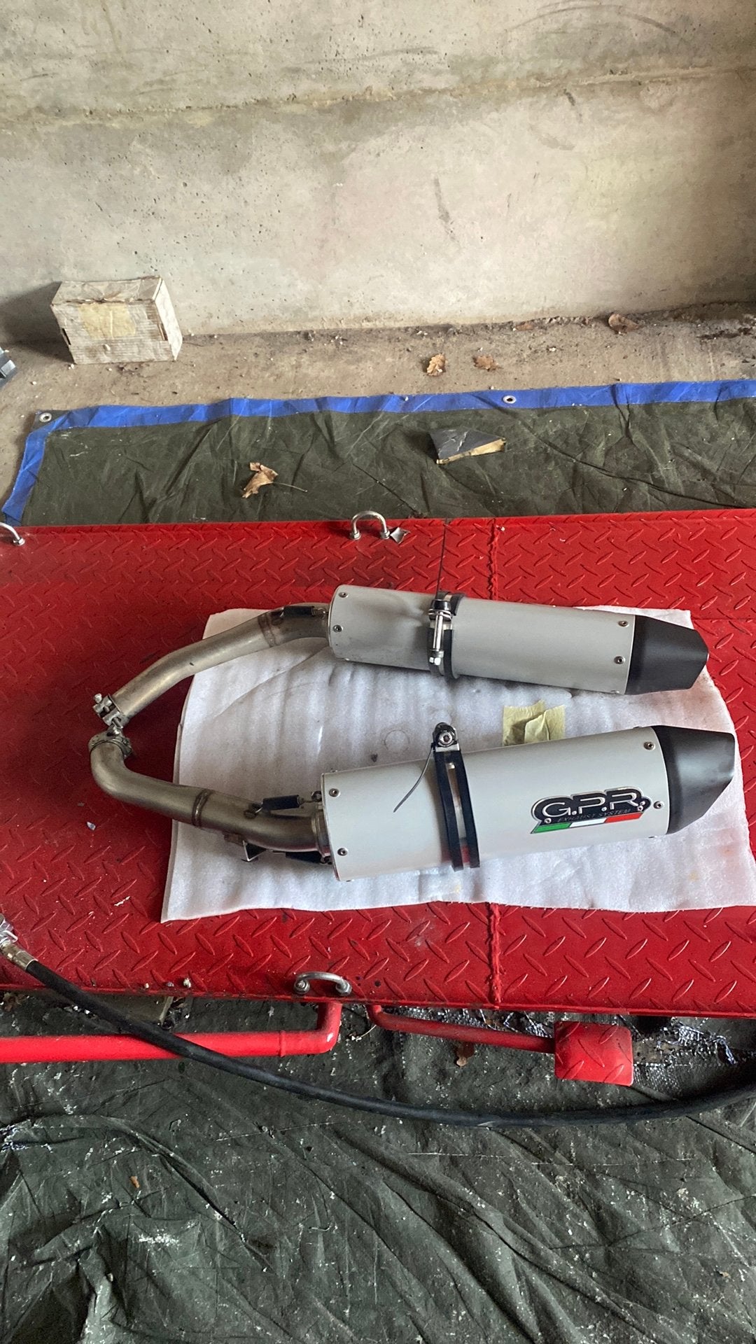 Honda cbf 1000 gpr uitlaten e3, Motoren, Particulier, Nieuw