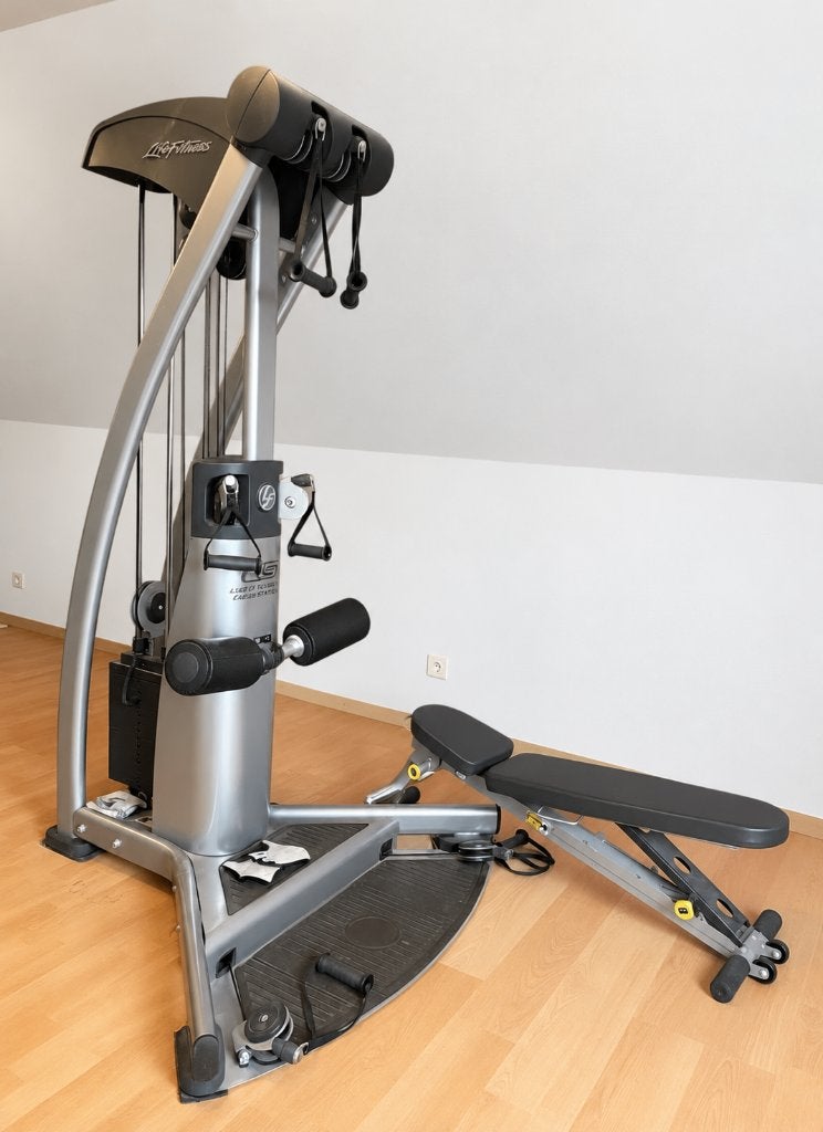 Lifefitness G5 Cable Motion Home Gym, Ophalen, Gebruikt, Krachtstation, Benen