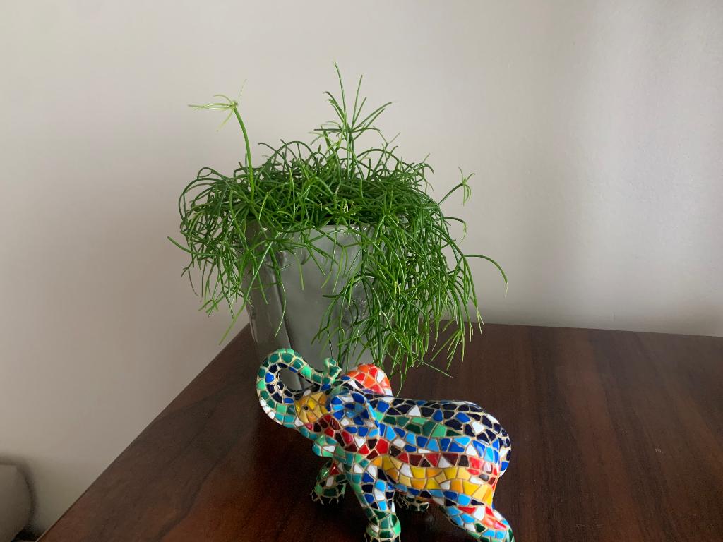 Mosaic beeldje van olifant, Verzenden, Zo goed als nieuw, Dier