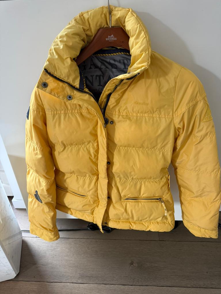 Gaastra gele dames winterjas maat M, Kleding | Dames, Ophalen, Zo goed als nieuw, Maat 38/40 (M)