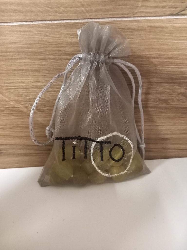 Nieuwe jade edelsteen ketting Titto, Neuf, Réglable, Pierre ou Minéral, Enlèvement ou Envoi