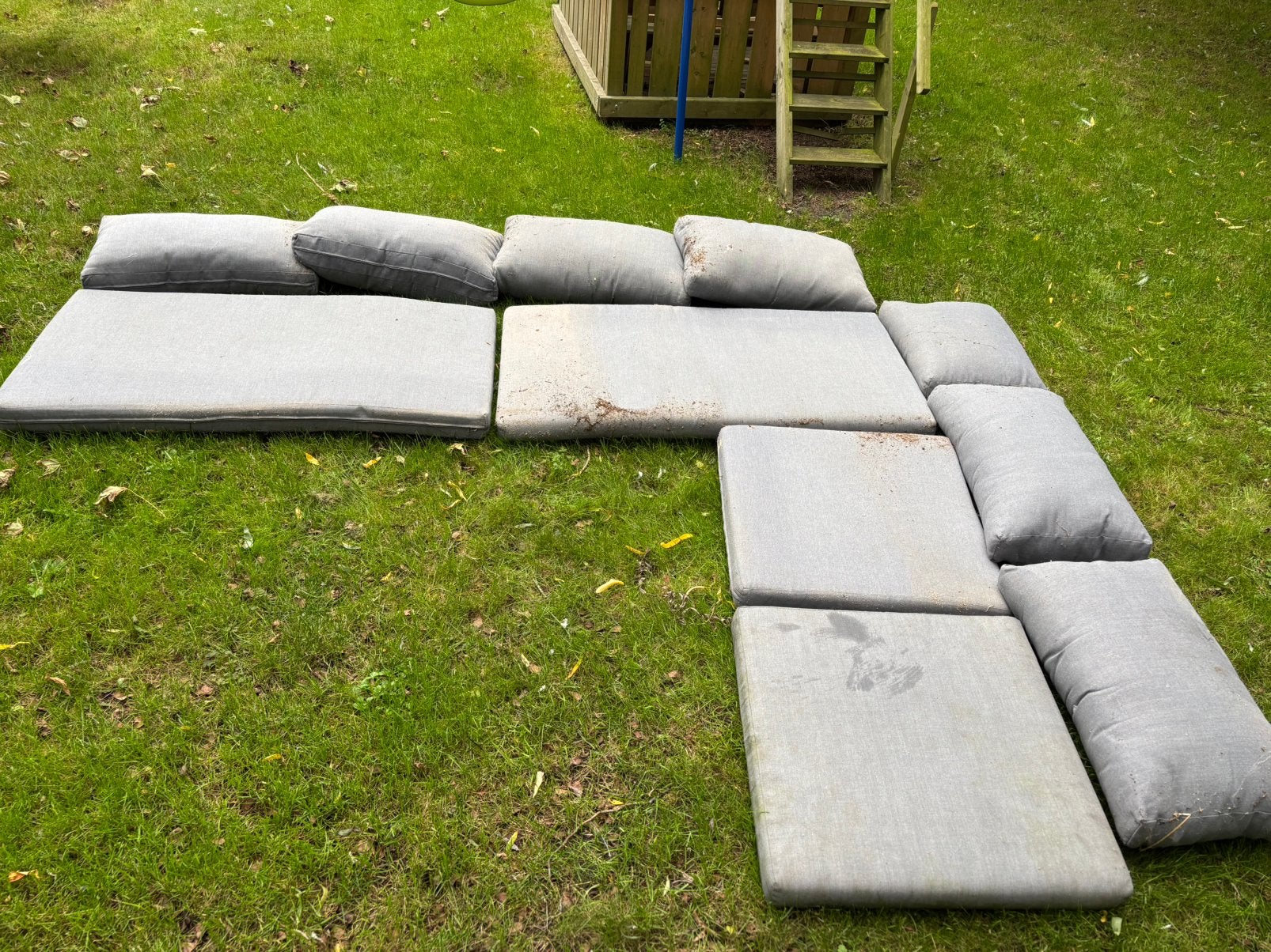 Tuinkussens 270x210, Tuin en Terras, Ophalen, Gebruikt, Kunststof