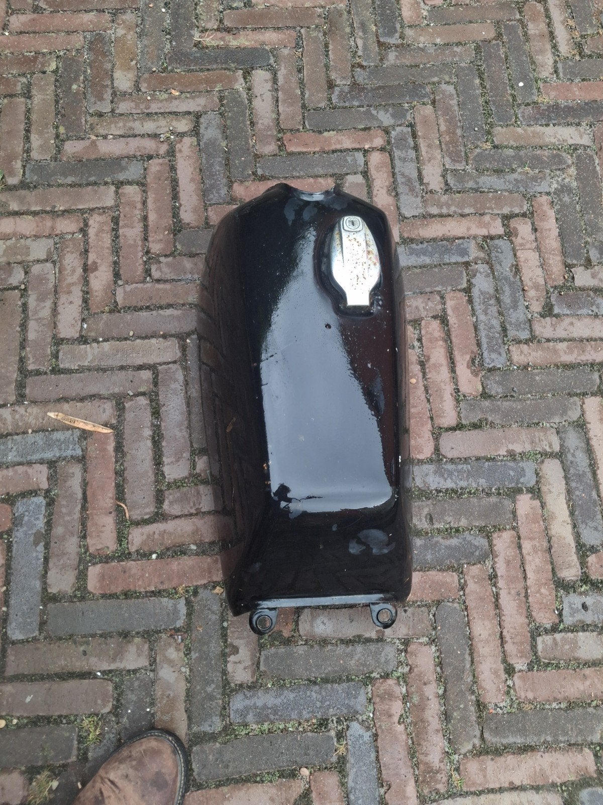 motortank, Ophalen