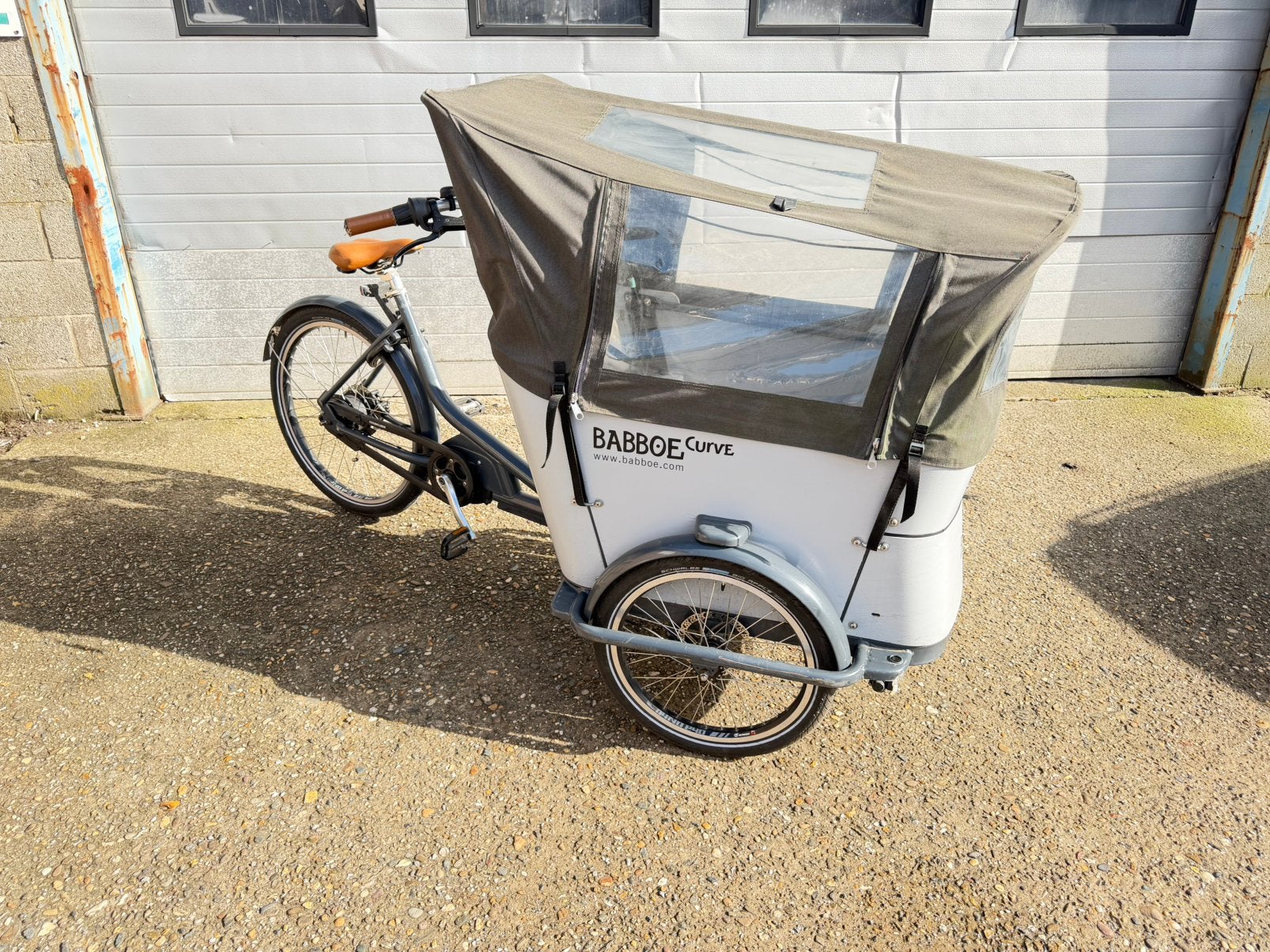 Babboe curve mountain elektrische bakfiets, Vélos & Vélomoteurs, Enlèvement, Utilisé