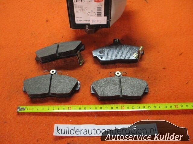 Remblokken voorzijde Rover 200 II XW 400 II XW Delphi LP618, Neuf, Rover, -, -