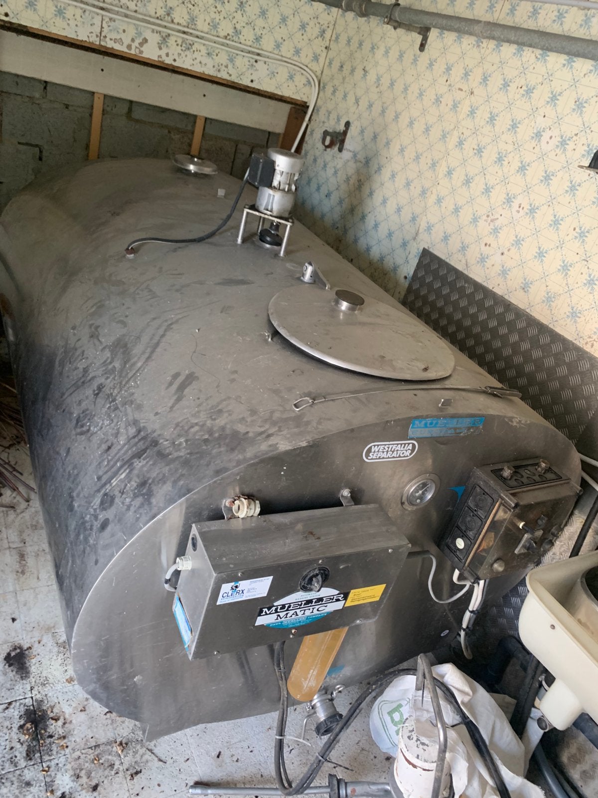 Tank inox 2000 litres, Animaux & Accessoires, Voitures & Carrosses
