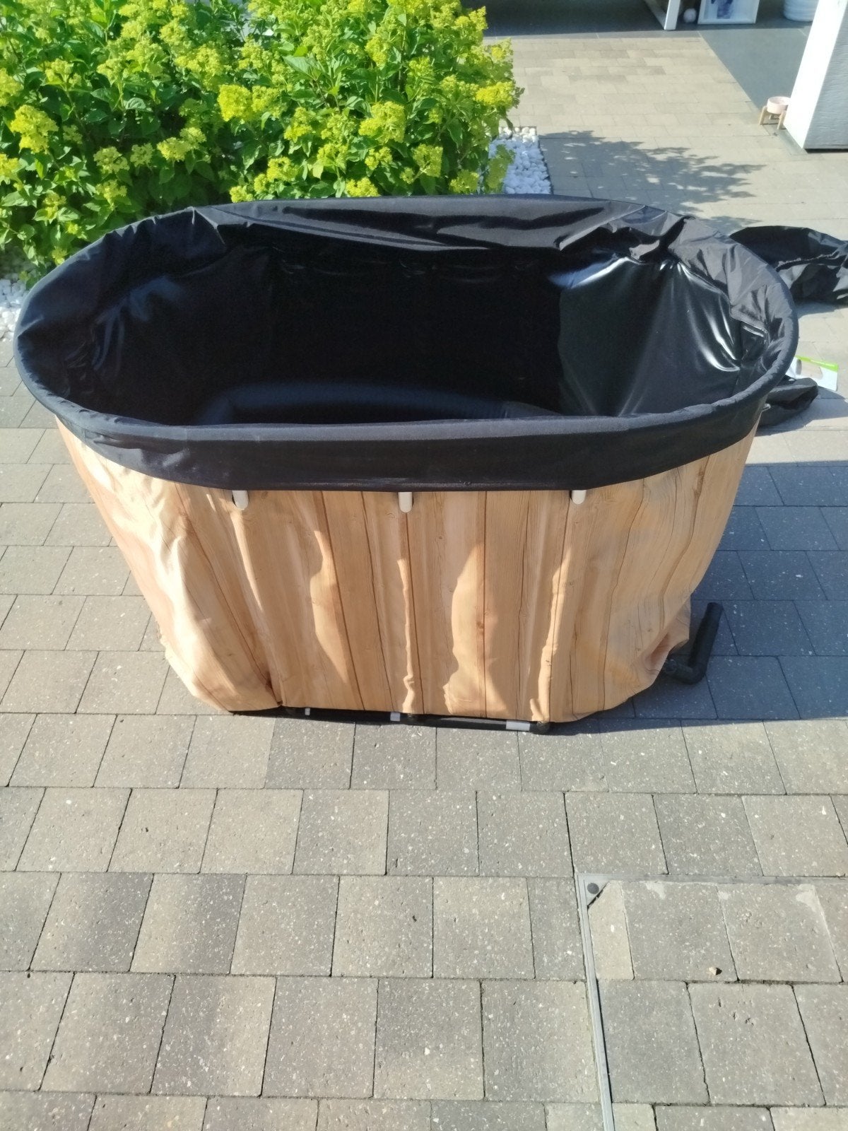 Virtufit ijsbad 500L, Ophalen, Afdekzeil