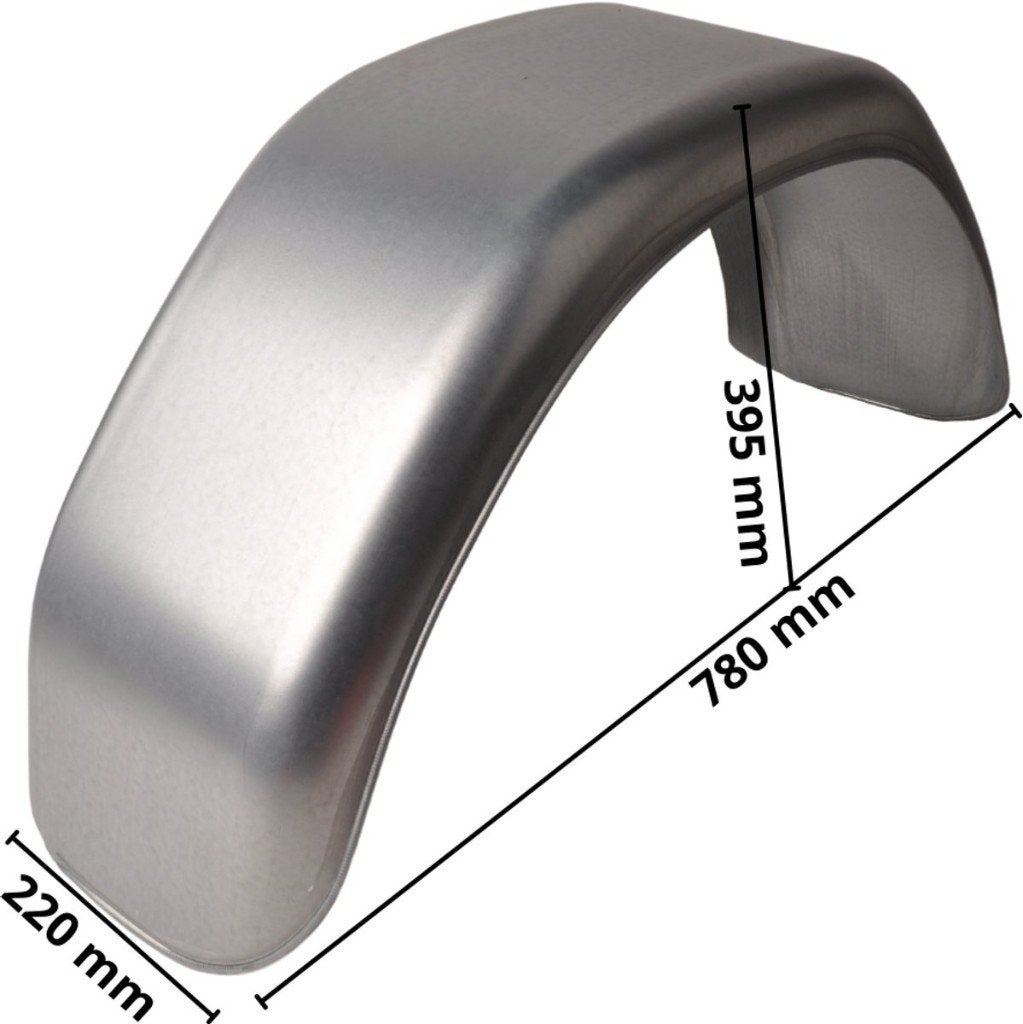 Metalen spatborden voor 13/14/15 inch enkel as en dubbel, Autos : Divers, Remorques Pièces, Enlèvement, Neuf