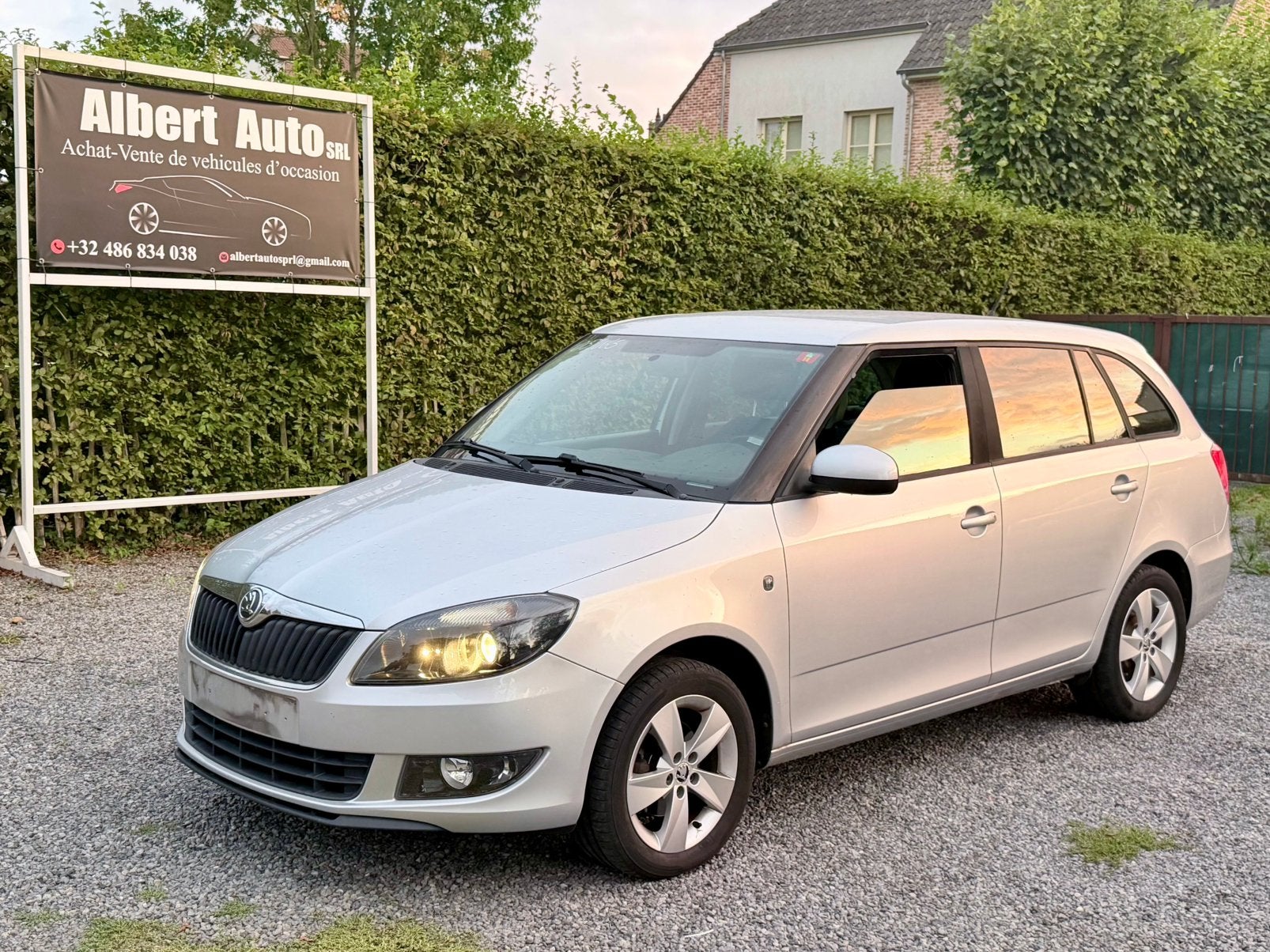 SKODA FABIA 1.2 ESSENCE 63.KW. EURO 5. AC., Auto's, Euro 5, 63 kW, https://public.car-pass.be/vhr/1f40b107-6b9d-49a7-a0fe-8312dcfce4d8