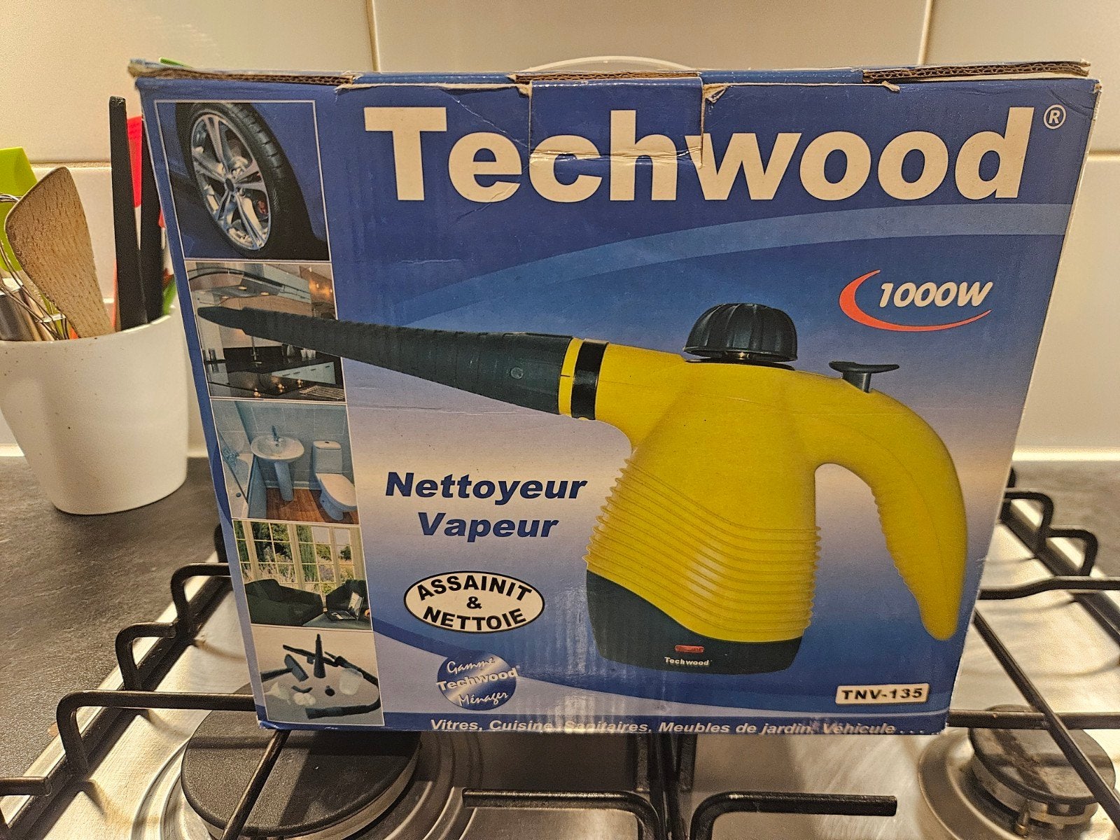 Nettoyeur vapeur Techwood, Enlèvement ou Envoi, Utilisé, Nettoyeur à vapeur