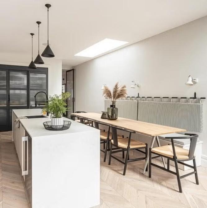 HOUTEN PARKET; HONGAARSE PUNT 120M2 EIKEN VLOER KANT & KLAAR, Ophalen, Binnen