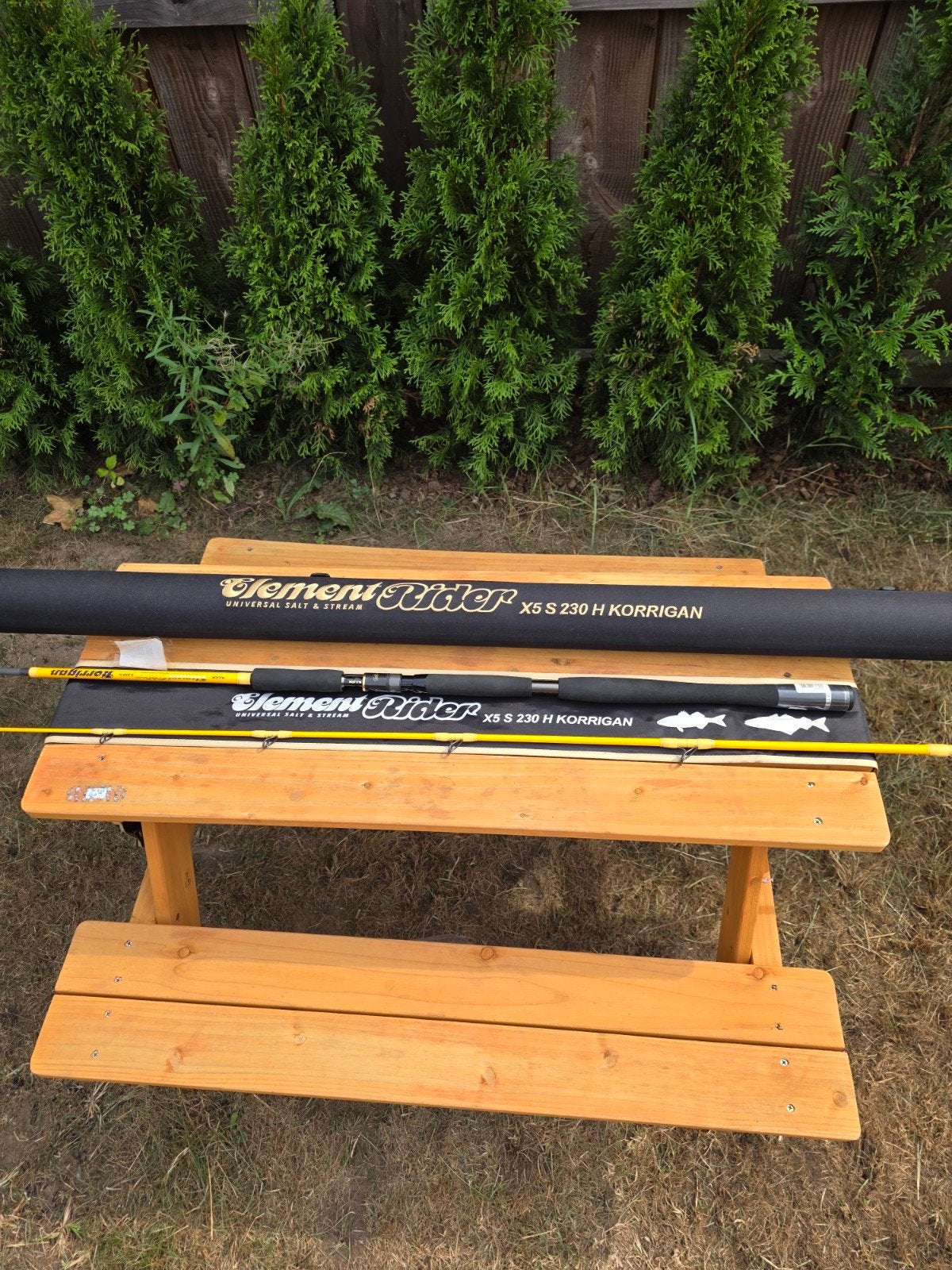lement Rider X5 S 230 H Korrigan werphengel, Watersport en Boten, Hengelsport | Algemeen, Ophalen of Verzenden, Werphengel
