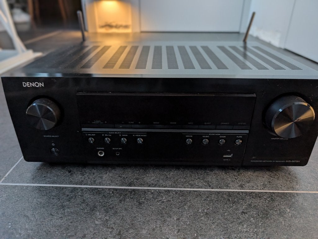 Denon AVR-S670H, Audio, Tv en Foto, Versterkers en Ontvangers, Denon, Ophalen of Verzenden, Zo goed als nieuw, 60 tot 120 watt