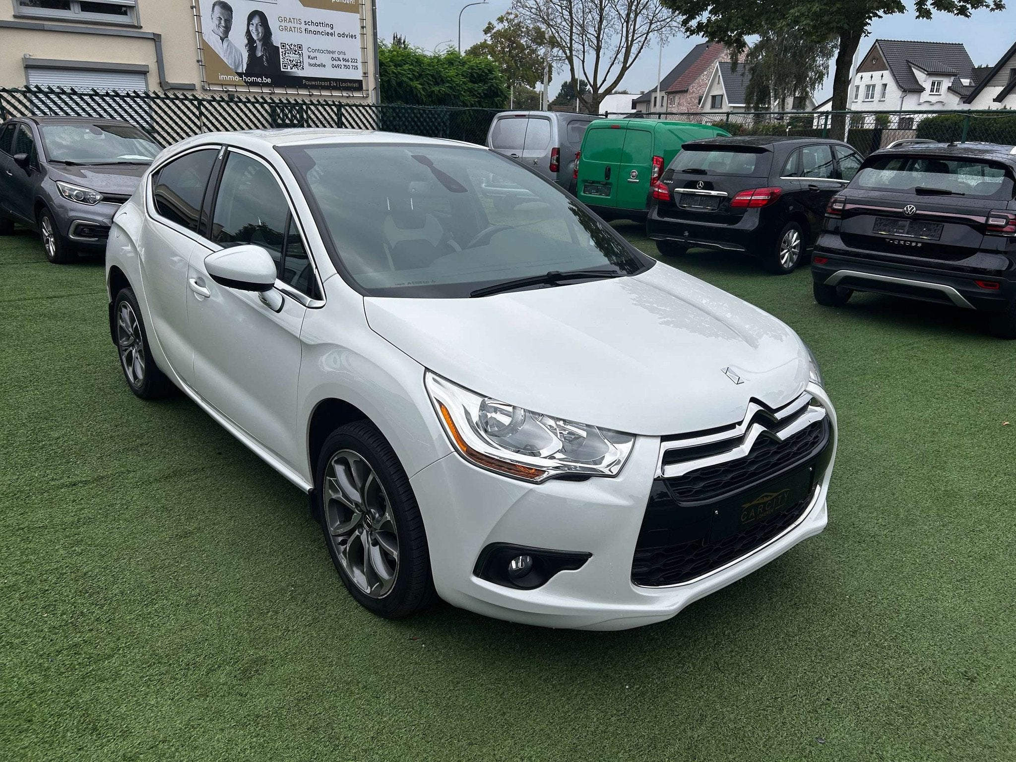 Citroën DS4 1.6 AUTOMAAT Sport Chic  45833 KM GPS 12M, Autos, Citroën, Euro 5, Achat, Entreprise, Noir