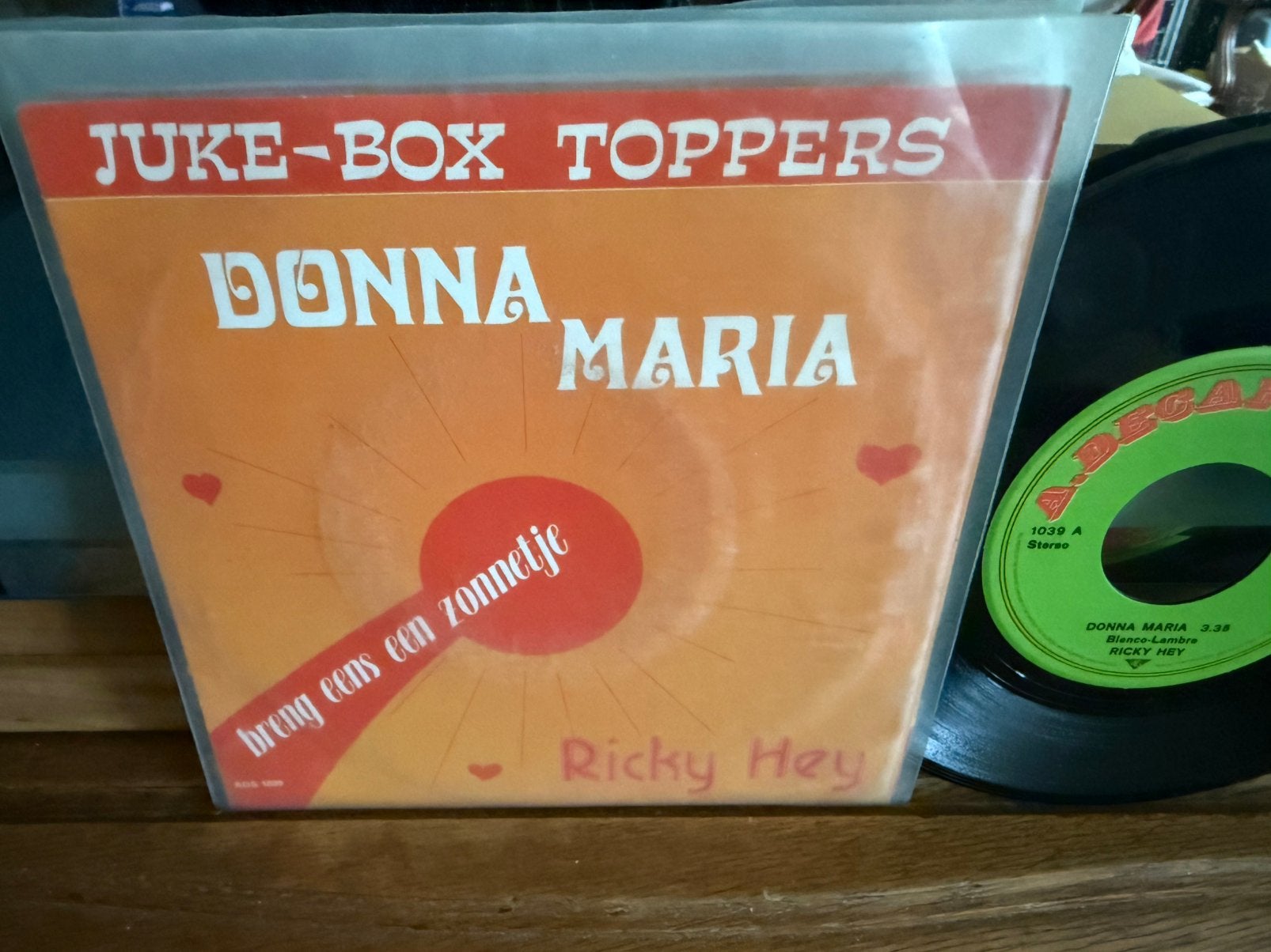 Donna Maria - Apportez un soleil, CD & DVD, Vinyles Singles, Pressage original, En néerlandais, Enlèvement ou Envoi, 7 inch