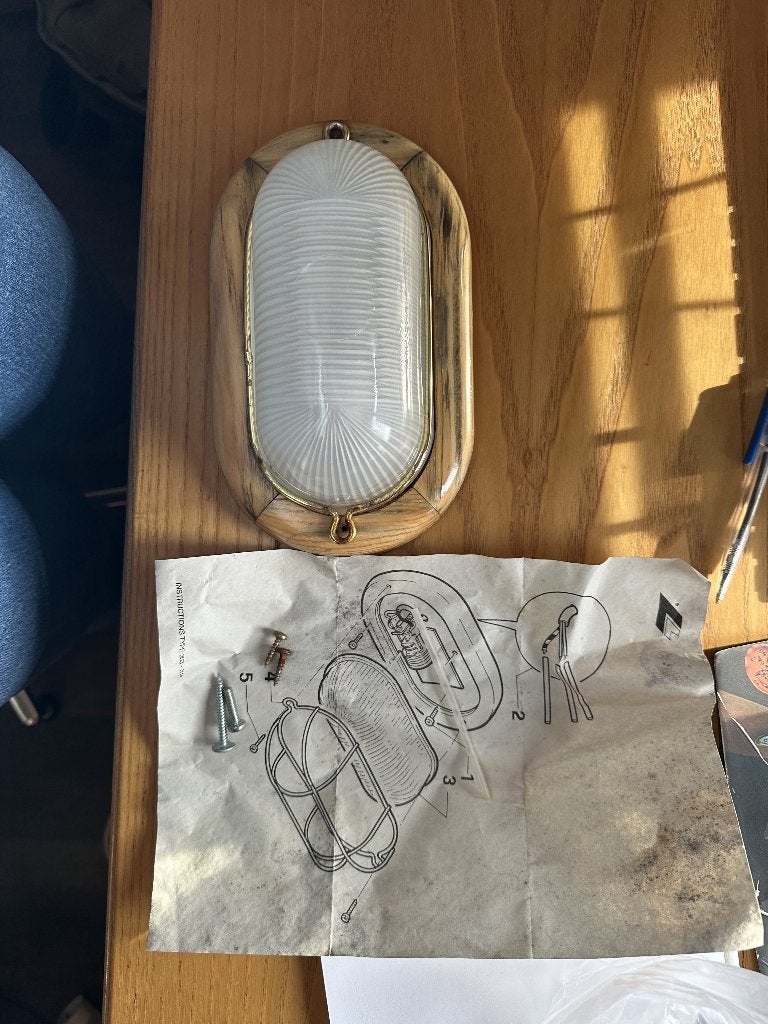 lampe pour extérieur, Jardin & Terrasse, Comme neuf, Enlèvement, Bois, Moins de 50 watts