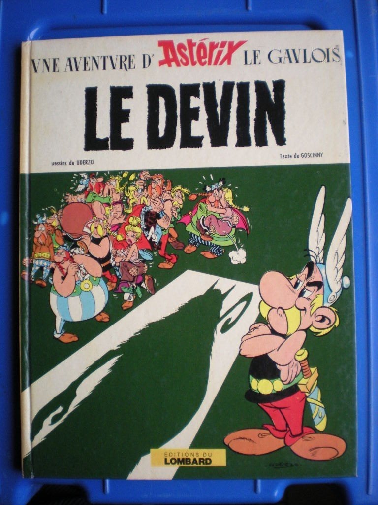ASTERIX:  "le devin "  (1972)  Ed. Lombard, Livres, Une BD, Enlèvement ou Envoi, Comme neuf