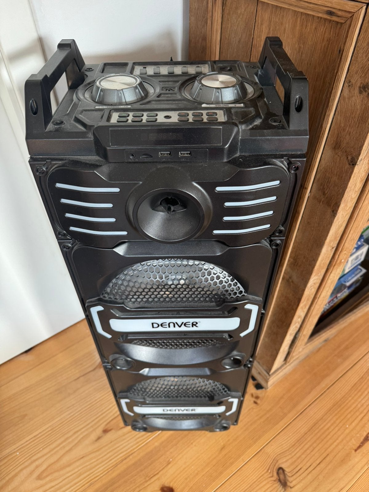 DENVER-luidspreker, Audio, Tv en Foto, Bluetooth, Ophalen, Gebruikt, Party speaker