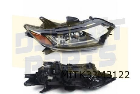 Mitsubishi Outlander koplamp Rechts LED ('kaal') Origineel!, -, Verzenden, -, Nieuw