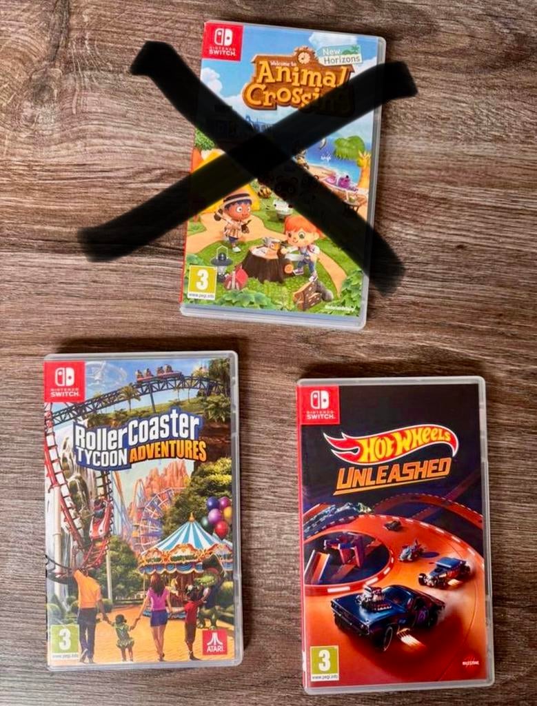Nintendo switch spellen, Ophalen, Zo goed als nieuw